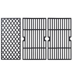 DGH474CRP DGF493BNP Grill Grates 3pcs 16 4/9″ L in total for 5 burner, Black