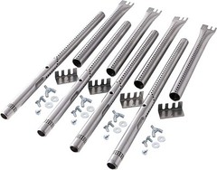 Universal Adjustable Grill Heat Plates and Burners- 4 Pack