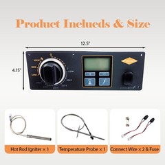 NEW Upgraded Digital Control Panel Board Fits Oklahoma Joes Wood Pellet Grills