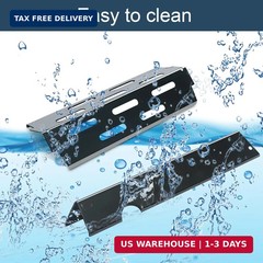 7 Flavorizer Bars&4 Heat Deflectors for Weber Genesis II 410/440 Porcelain Steel
