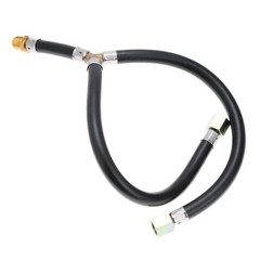 Propane Grill Y Splitter Connection Pipe CSA Certified 3″ Inlet Hose Accessory