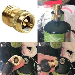 High quality Solid Brass Propane Tank Adapter for Grill Bottle Conversion