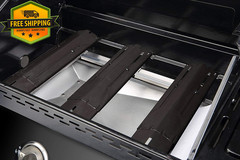 4 Pack Adjustable Grill Heat Plates Heavy Duty Flame Tamer Burner Covers