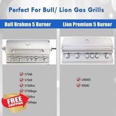 Grillflame Grill Grates Stainless Steel 5 Burner 40in