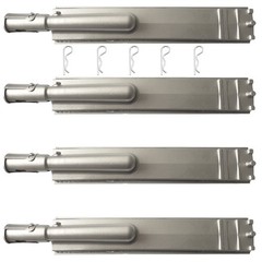 4 Pack Heavy Duty Cast Stainless Steel Grill Burner for Bull, Grill Replaceme…