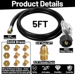 Natural Gas to Propane Conversion Kit for Weber Genesis or Genesis II Grill, Web