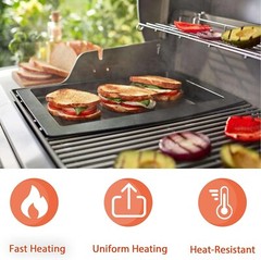 Grisun 7599 Cast Iron Griddle for Weber Genesis II 300/600 Series Grills