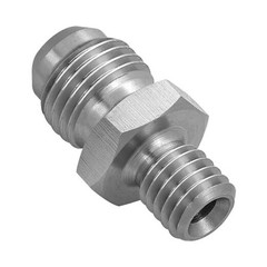 4AN Male Flare to M10 x 1.0 Male Metric Thread Brake Fitting AN4 to M10*1.0
