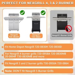 Grill Igniter Kit for Nexgrill Replacement Parts 720-0830H 720-0830D 730-0958…