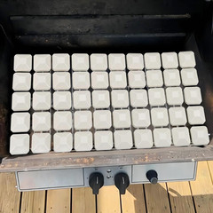 Ceramic Briquettes Replacement for Lynx L27 L30 L36 L42 L54 and Other Gas Grills