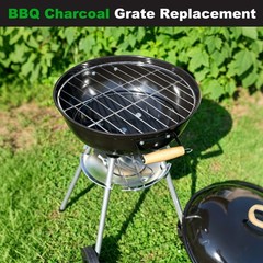 2 Pack Grill Grate Replacement, Steel Grill Grates for BBQ Parts [14.96 Inch]