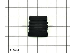 Charbroil G408-0036-W1 Caster Socket. Measures approximately: 2