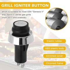 GS4 Igniter Button for Weber Genesis II & Spirit II Gas Grills – Easy Install