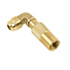 Propane Elbow Adapter With 3/8″ Male Flare Connection Brass Elbow Adapter