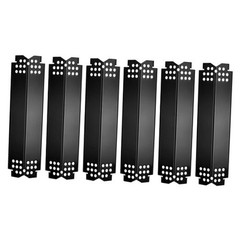 Grill Heat Plates Parts 14.” L, Outdoor Rust-Proof Porcelain Heat Shield 6
