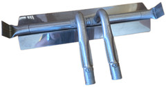 NIB charmglow gas grill twin pipe burner 17″ length with heat shield