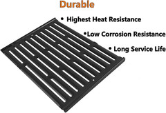 BBQ Gas Grill 15″ Grill Grates for Weber Genesis Silver A Spirit 500 E210 S210