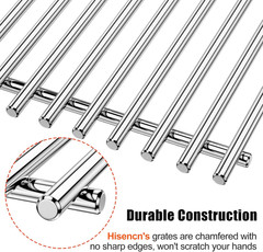 17 Inch Grill Grates for Nexgrill Replacement Parts 4 Burner 720-0830H 720-0830X