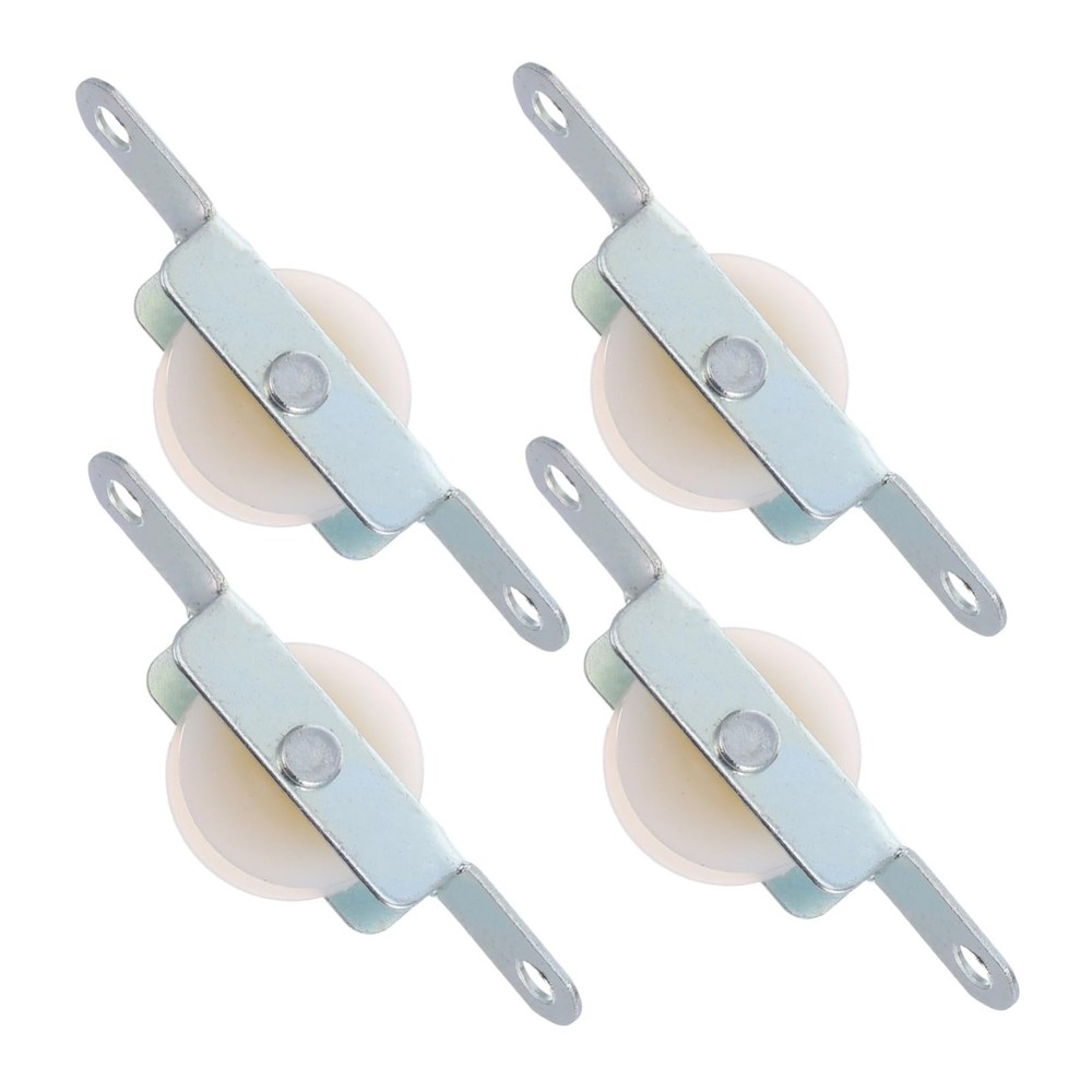 Patio Umbrella Repair Kit 4-Pack Sliding Rope Pulley Bracket Parts for Outdoo…
