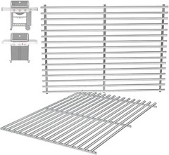 66802 18.75″ Grill Grates for Weber GS4 Genesis II 300 Genesis II LX 300 Seri…