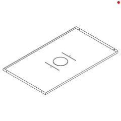 Charbroil Grill Part # G362-0006-W1 – Heat Shield F. Tank