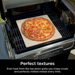 Flexflame Upgrades 16’’ Artisan Pizza Stone, Durable Cordierite Stone, 5-Minute