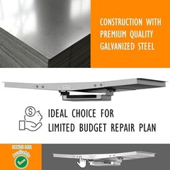 Dyna Glo Grill Replacement Parts Grease Tray for Gas Grill, Galvanized Steel