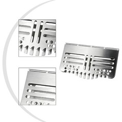 Removable Stainless Steel Grease Baffle for For baking Tray 64.3 Grams