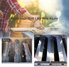 Grill Replacement Parts Kit Heat Plates Burners Ignitor Fits Chargriller Models