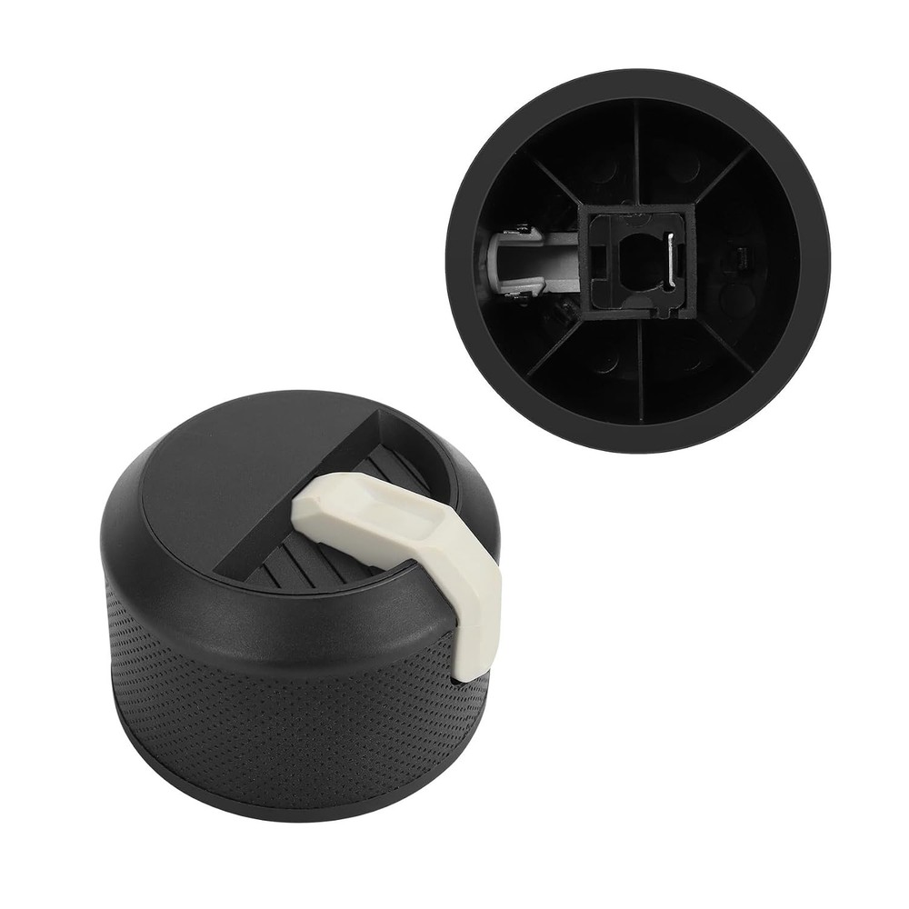 Grill Knobs Replacement, Black, 2-Pack, Metal, For Blackstone 17/22/28/36 inch