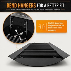 20 inch Ash pan for Chargriller 5050 5072 5650 2123 Charcoal Grills