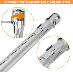 Burner Tube 304 Stainless Steel for Weber Genesis 300 (2011-2016) – 3PCS