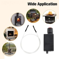 Electronic Push Button Pluse Igniter & 50cm Wire Set for Fire Pit Gas Burner