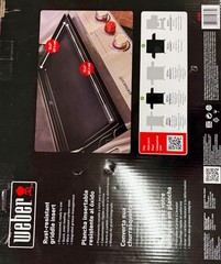 Weber 6788 Rust-Resistant Griddle Insert Genesis 300 2016+ & Summit 2024+