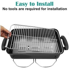 Stainless Steel Grill Grate for Weber Go-Anywhere Charcoal and Gas Grill,16″x10″