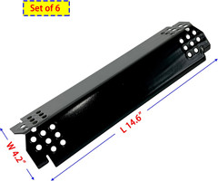 6-pk Porcelain Heat Plate Replacement for Nexgrill 720-0888 720-0888N 720-0830H