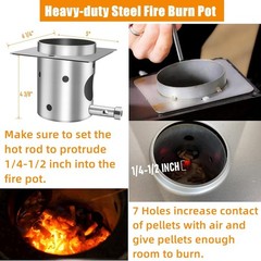 Upgrade Kit for Pit Boss Smoker – Faster Auger Motor & Hot Rod Igniter