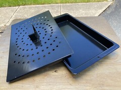 New Kenmore 146.23766310 BBQ Grill Smoker Box, Lid, Support-Complete
