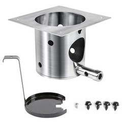 304 Stainless Steel Fire Burn Pot Replacement Parts for Traeger, Pit Boss Pel…
