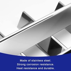 5 Stainless Steel Flavorizer Bars 24.5″ for Weber Genesis BBQ Grill 7539 7540