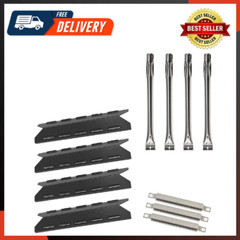 Grill Heat Plates, Grill Burners & Crossover Tubes Replacement for Kenmore