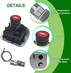 64868 Electronic 2-Outlet Ignition Kit for Weber Q1200 Q2200 Grills