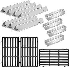 Parts Cast Iron Grill Grates for Weber Genesis II E-410 S-410 E-435 S-435 Stain