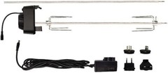 Gravity Series Rotisserie Kit – Stainless Steel Attachment for Charcoal Grill