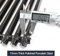 17.4in Porcelain Steel Grill Grates for Genesis Spirit Gas Grills 3PCS
