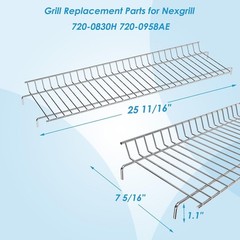 Warming Rack Grill Parts for Nexgrill 720-0830H 720-0958AE 720-0789H, 25.6 In…