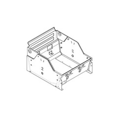 Charbroil Grill Part # G321-6300-W1 – Firebox, 2-Burner, Blk Po