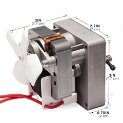 Replacement BBQ Auger Motor, Universal Feeding Gear for Pit Boss and Traeger Pel