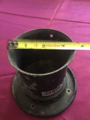 Kings Kooker Black Metal Bbq Replacement Part Chimney