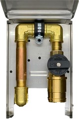 Burnaby Manufacturing Stainless Steel Gas Plug 1/2in